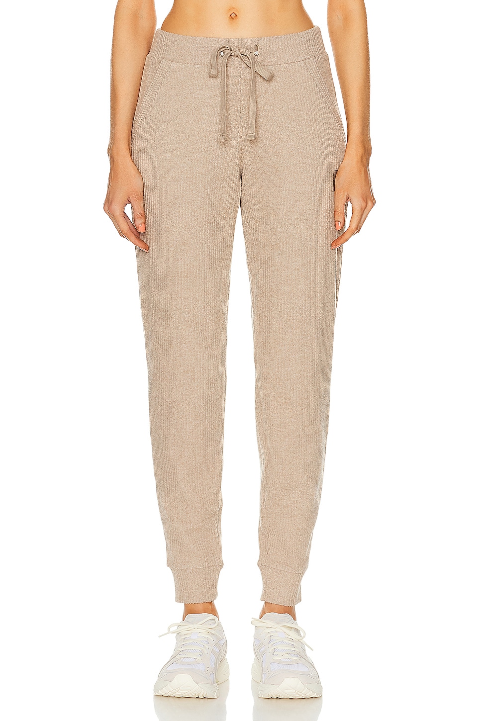 Image 1 of alo Muse Sweatpant in Gravel Heather