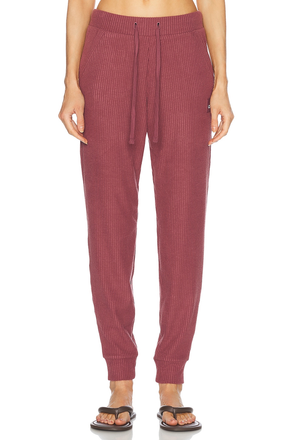 Muse Sweatpant in Burgundy