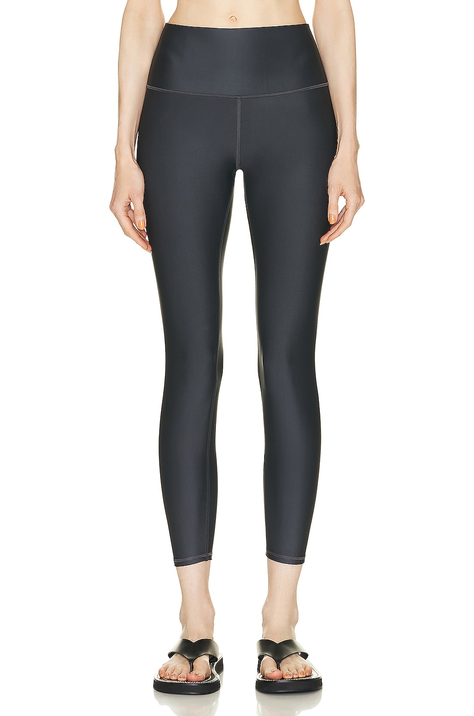 Image 1 of alo Airlift 7/8 High Waist Legging in Anthracite