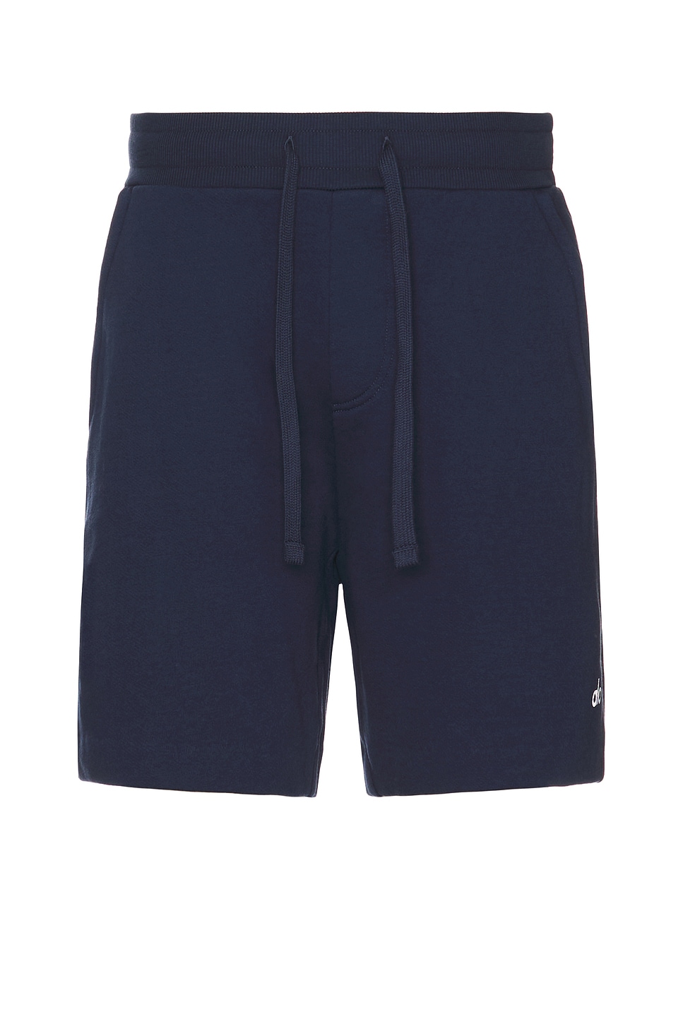 Shop Alo Yoga Chill Shorts In Navy