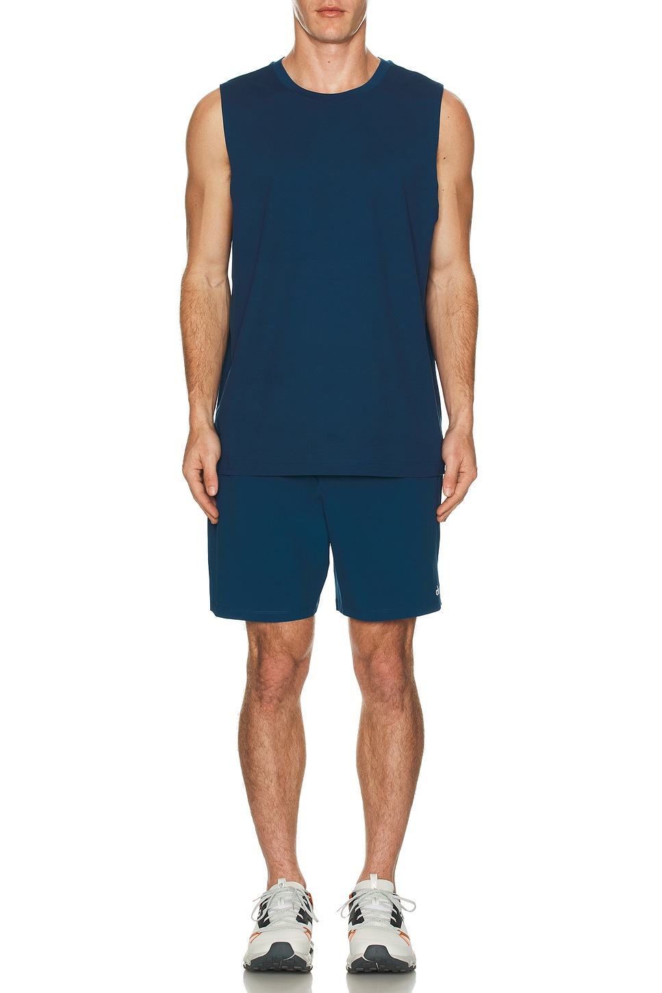 Image 1 of alo Repetition Flex Short in Eclipse Blue