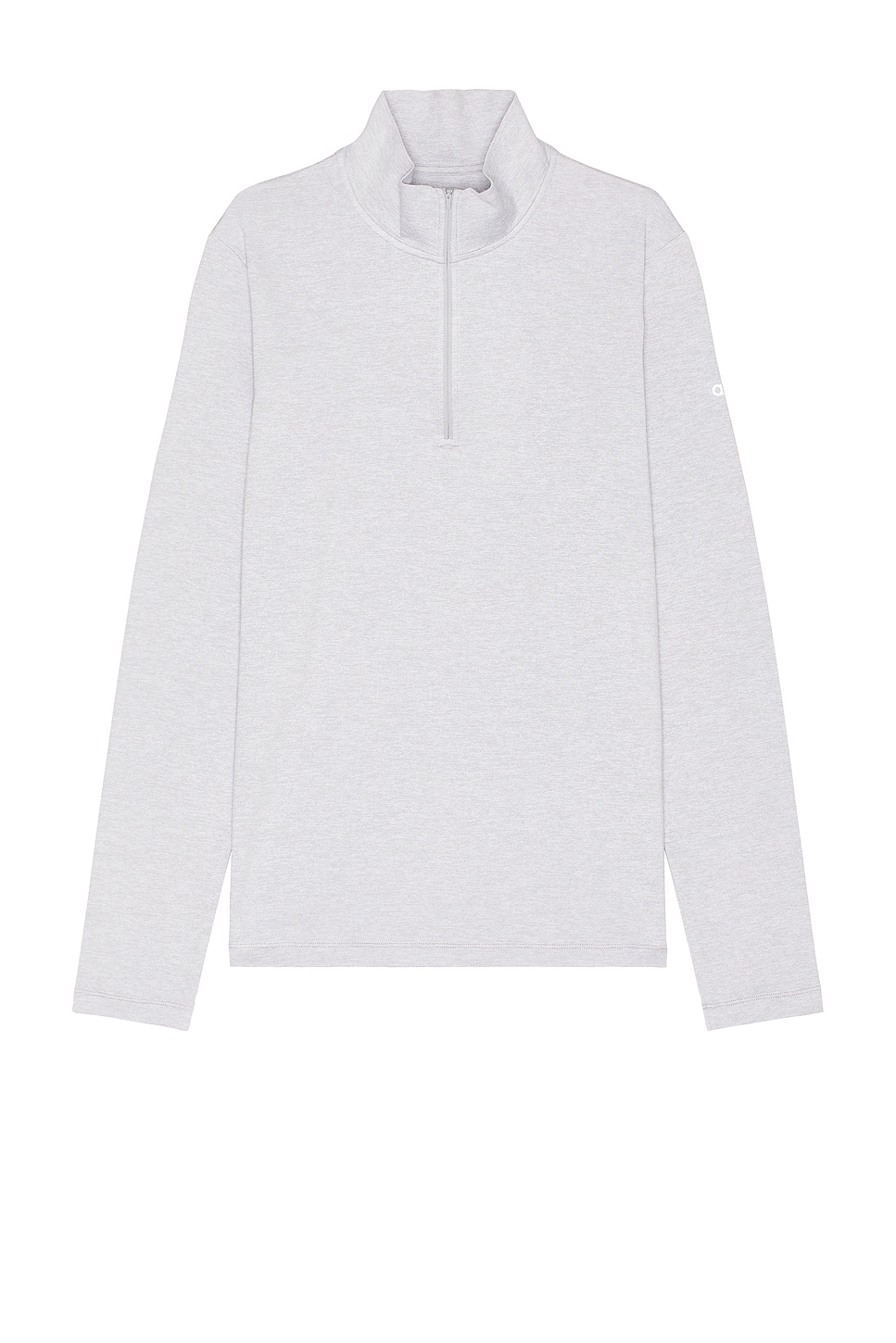 Conquer 1/4 Zip Reform Long Sleeve in Light Grey