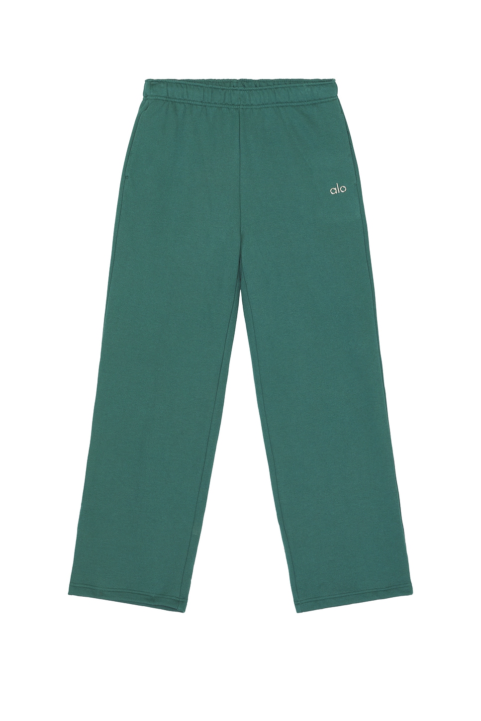 Image 1 of alo Accolade Straight Leg Sweatpant in Winter Ivy