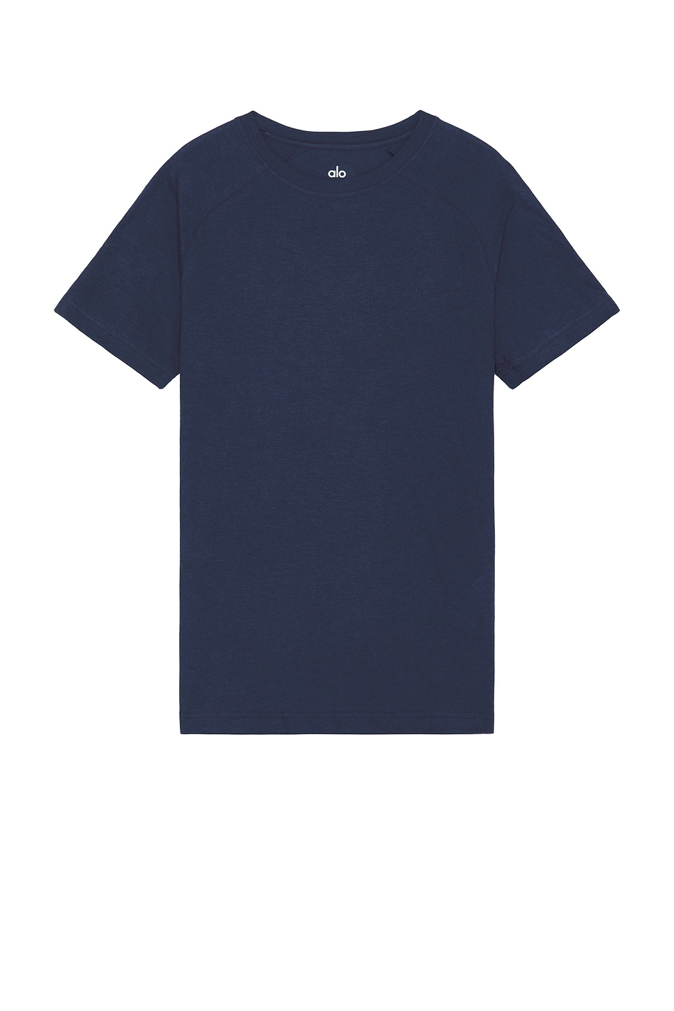 Image 1 of alo The Triumph Crew Neck T-Shirt in Navy