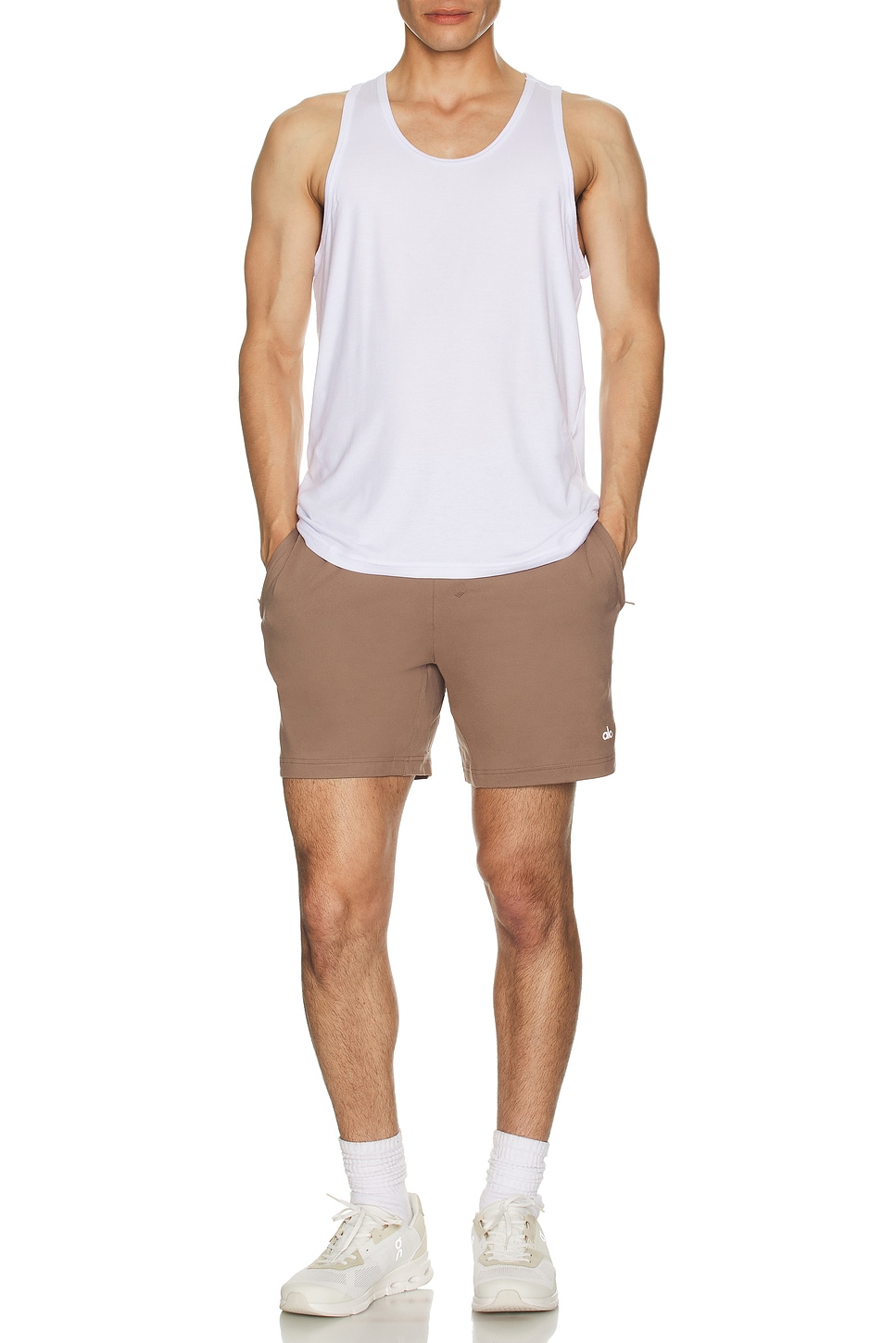 Image 1 of alo Everyday Modal Rib Tank in White