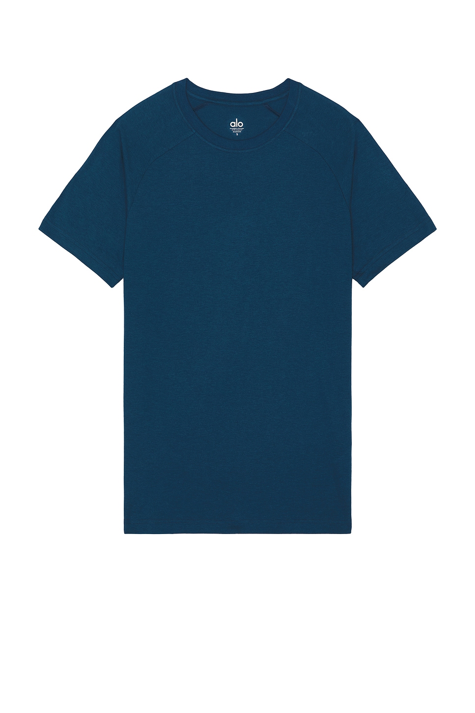 Image 1 of alo The Triumph Crew Neck Tee in Eclipse Blue