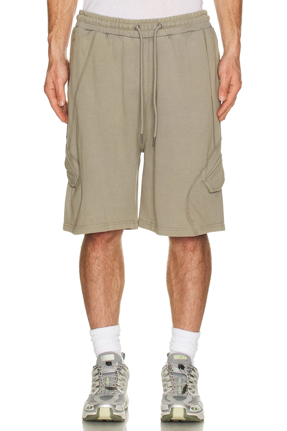 Image 1 of ALPHA INDUSTRIES French Terry Short in Mid Gray