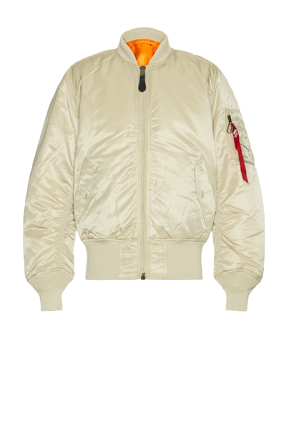 Image 1 of ALPHA INDUSTRIES Alpha MA-1 Flight Jacket in Mineral