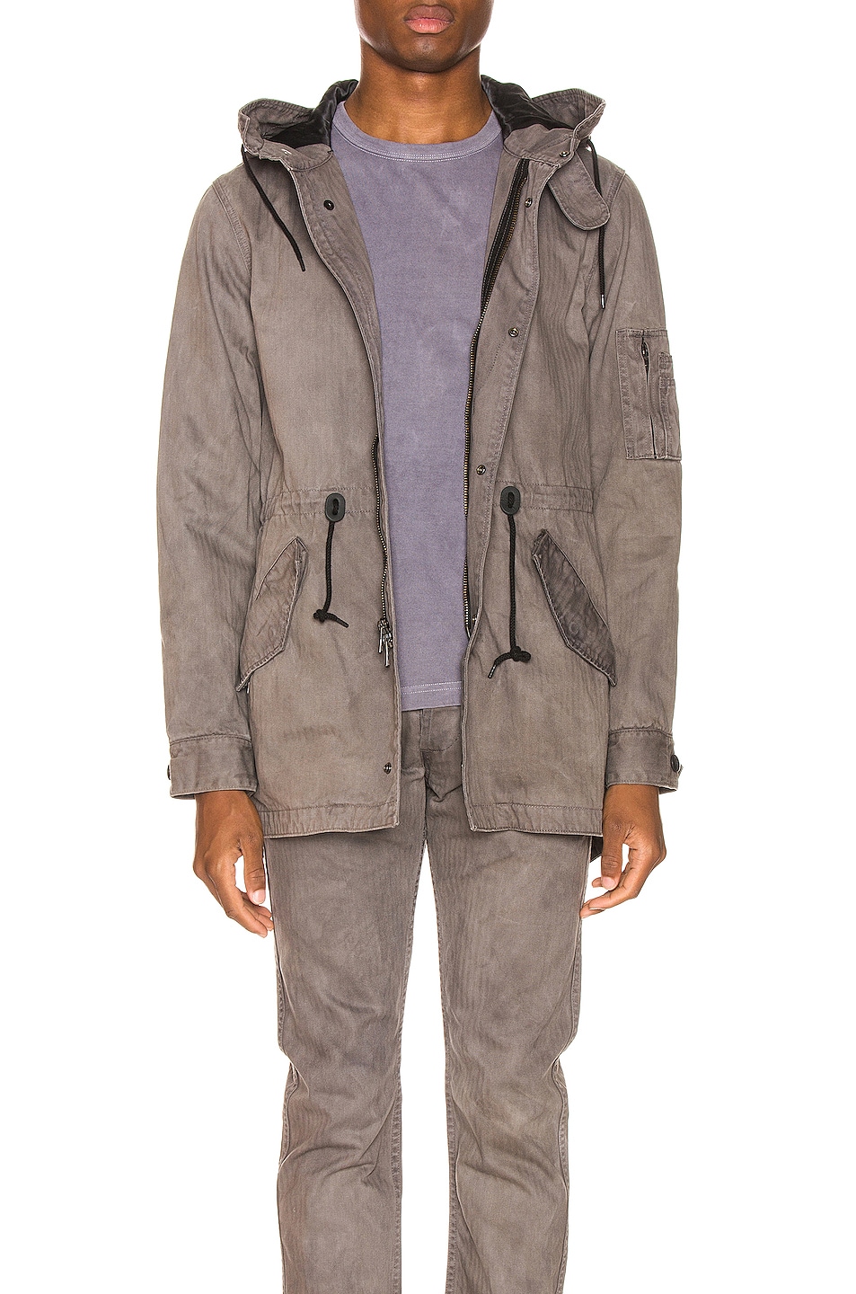 Image 1 of ALPHA INDUSTRIES M-59 Fishtail Parka in 