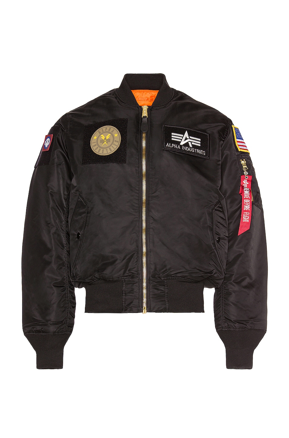 Image 1 of ALPHA INDUSTRIES MA-1 Flex Core in Black