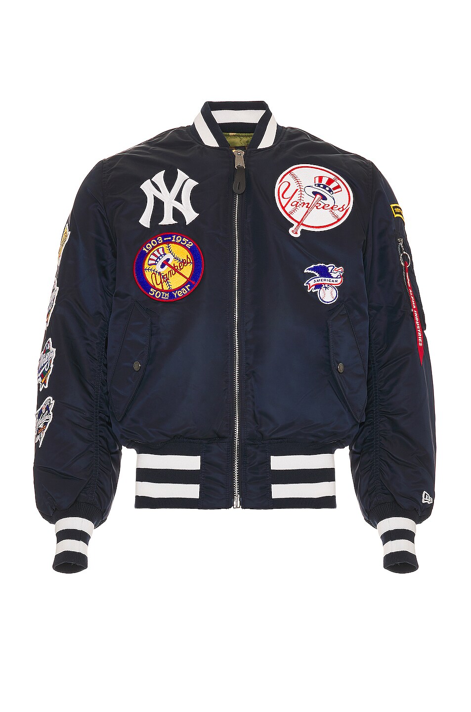 ALPHA INDUSTRIES Mlb X New Era X Alpha Ma1m Neyyan in Replica Blue FWRD