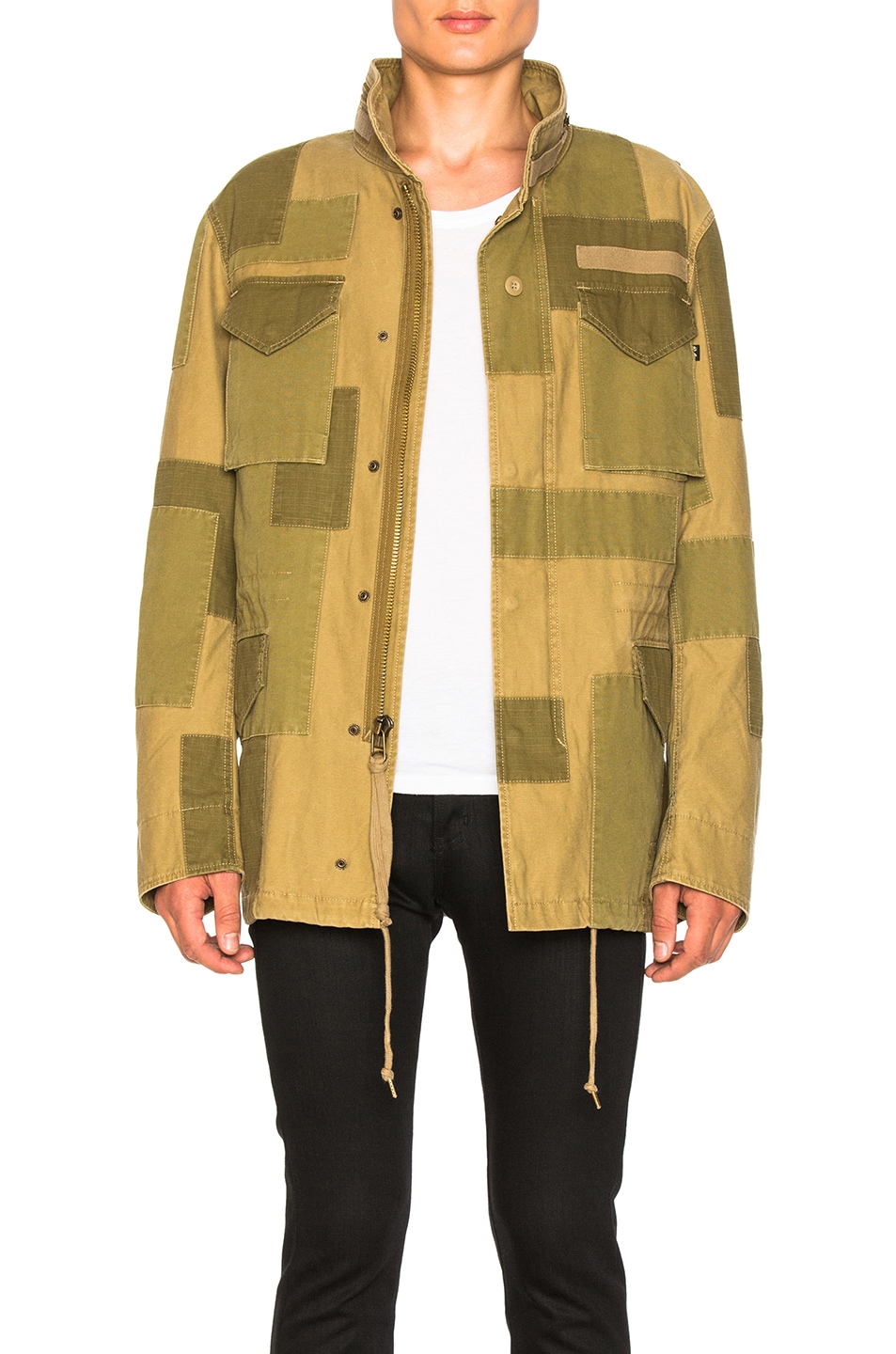 Image 1 of ALPHA INDUSTRIES M 65 Construct in Olive Drab Multi