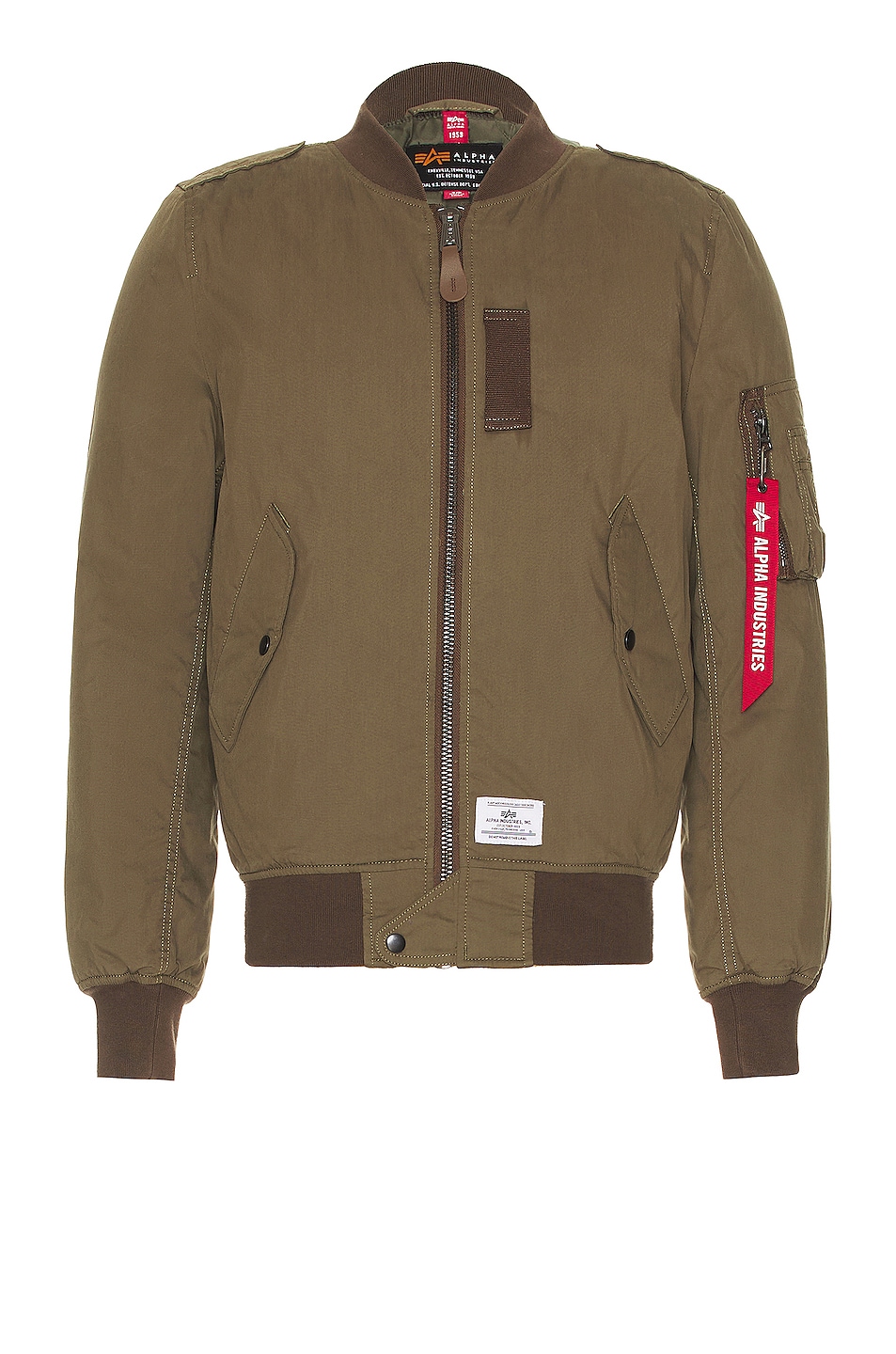 Image 1 of ALPHA INDUSTRIES L-2B Ctn Gen II Flight Jacket in OG-107 Green