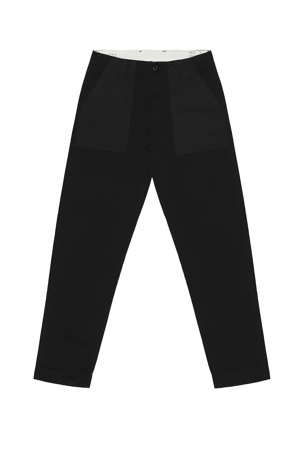 Image 1 of ALPHA INDUSTRIES Fatigue Pant in Black