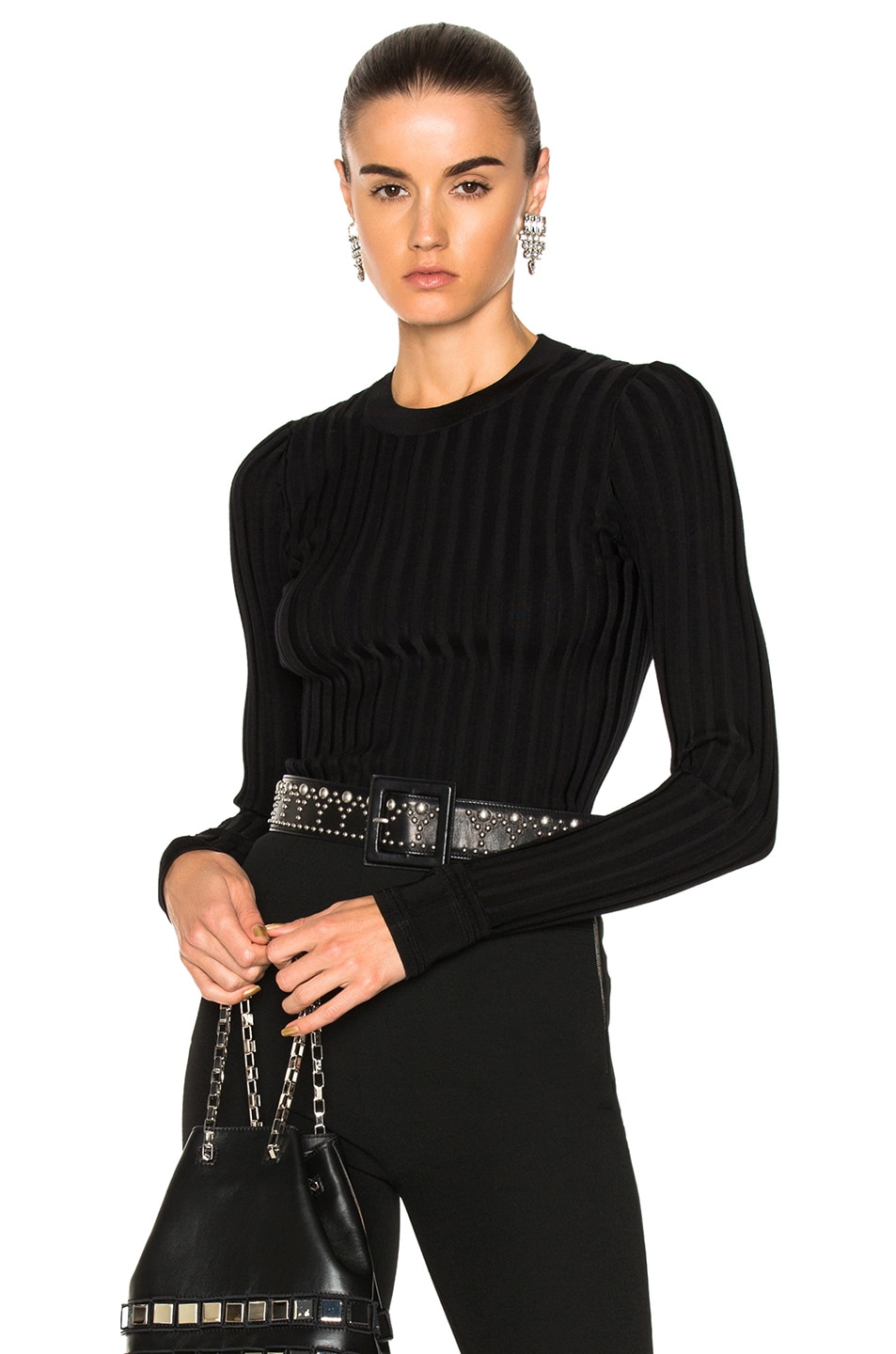 Image 1 of Altuzarra Regan Knit Top in Black