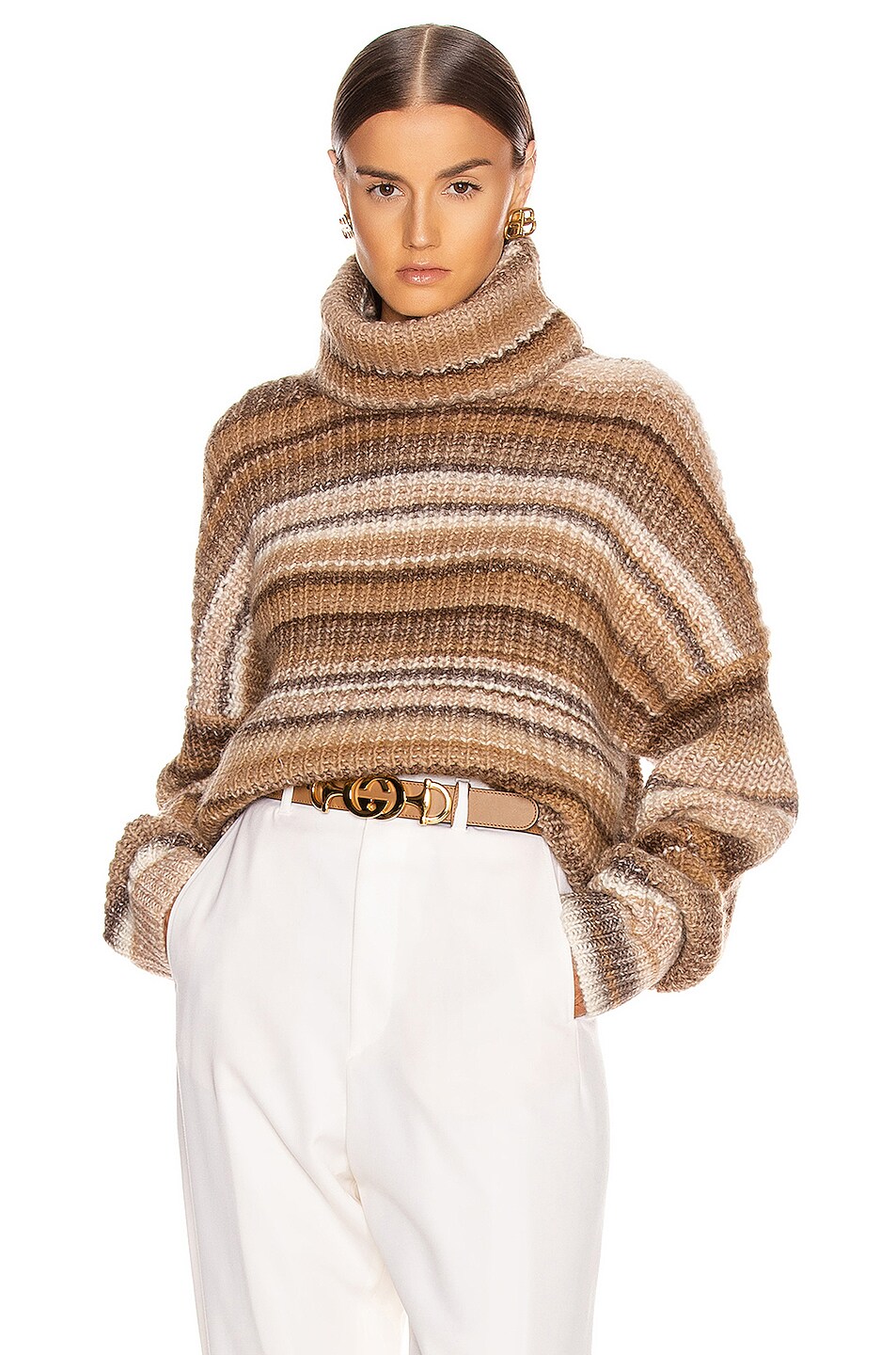 Image 1 of Altuzarra Kelley Knit Sweater in Warmstone