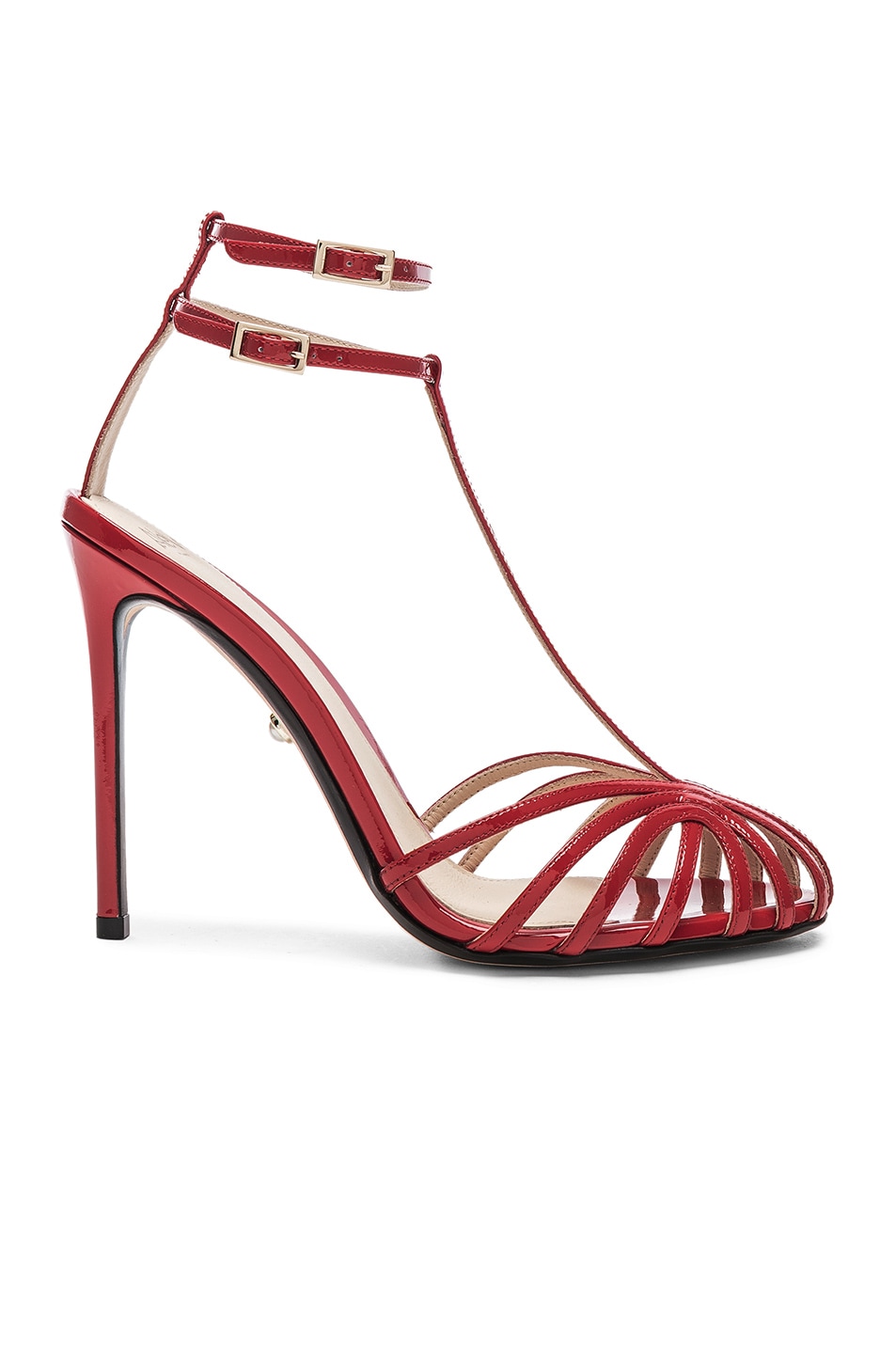 Image 1 of ALEVI Milano Alevi Stella Sandal in Patent Red