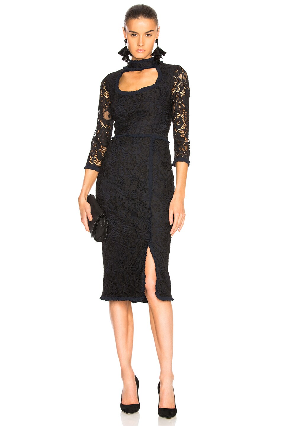 Image 1 of Alexis Fiorenza Dress in Midnight Lace