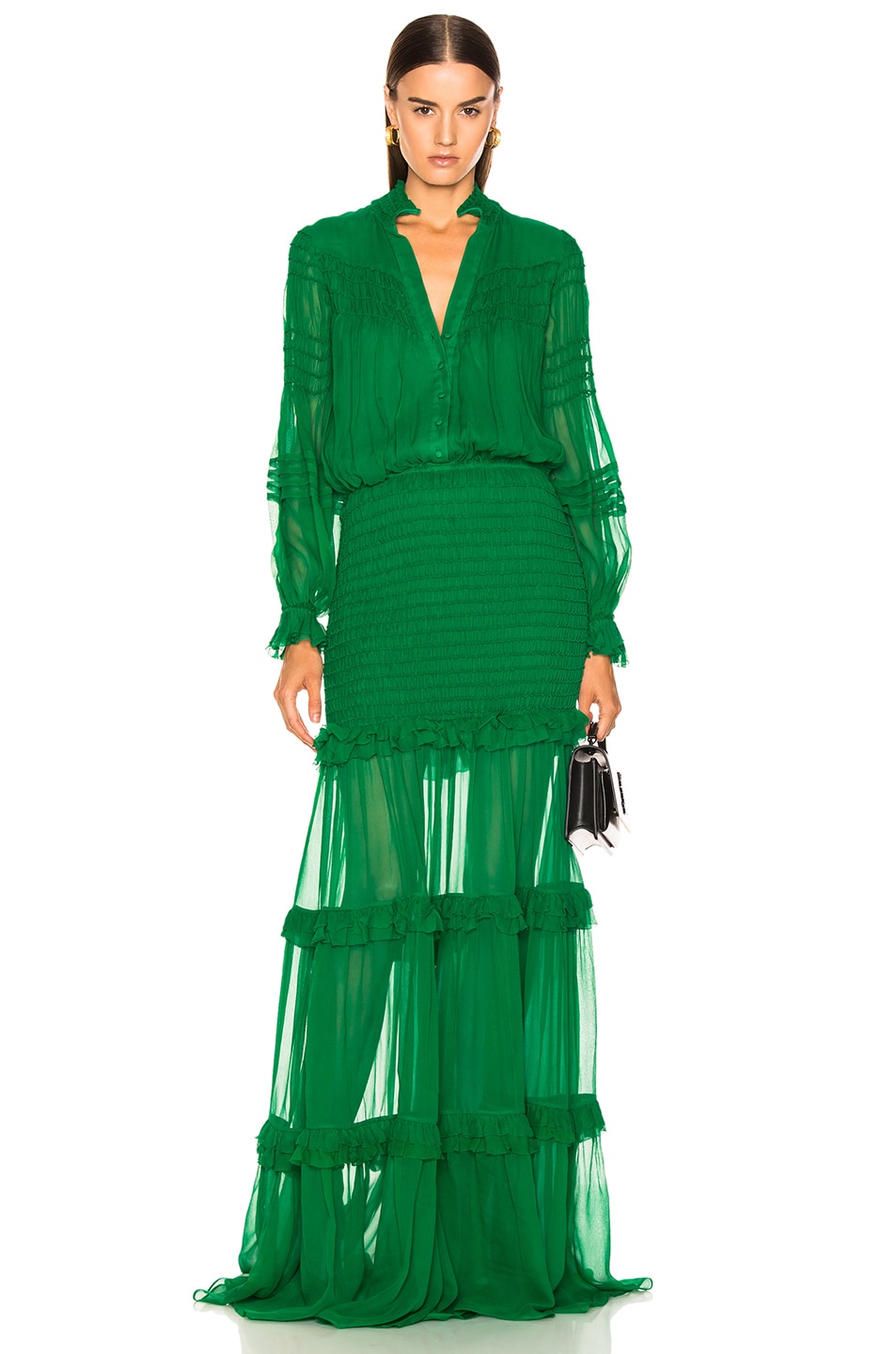 Alexis Sinclar Dress in Green | FWRD