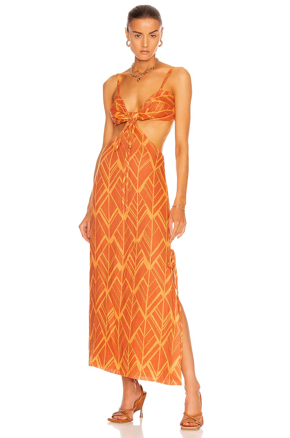 Image 1 of Alexis Daya Dress in Voyager Palm