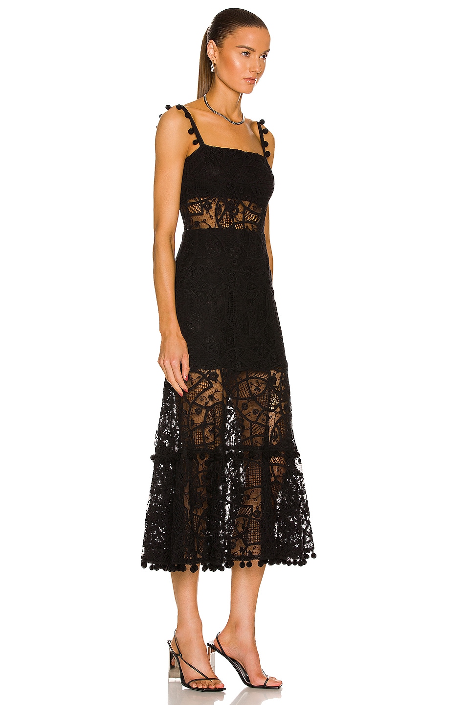 Alexis Lucila Dress in Midnight FWRD