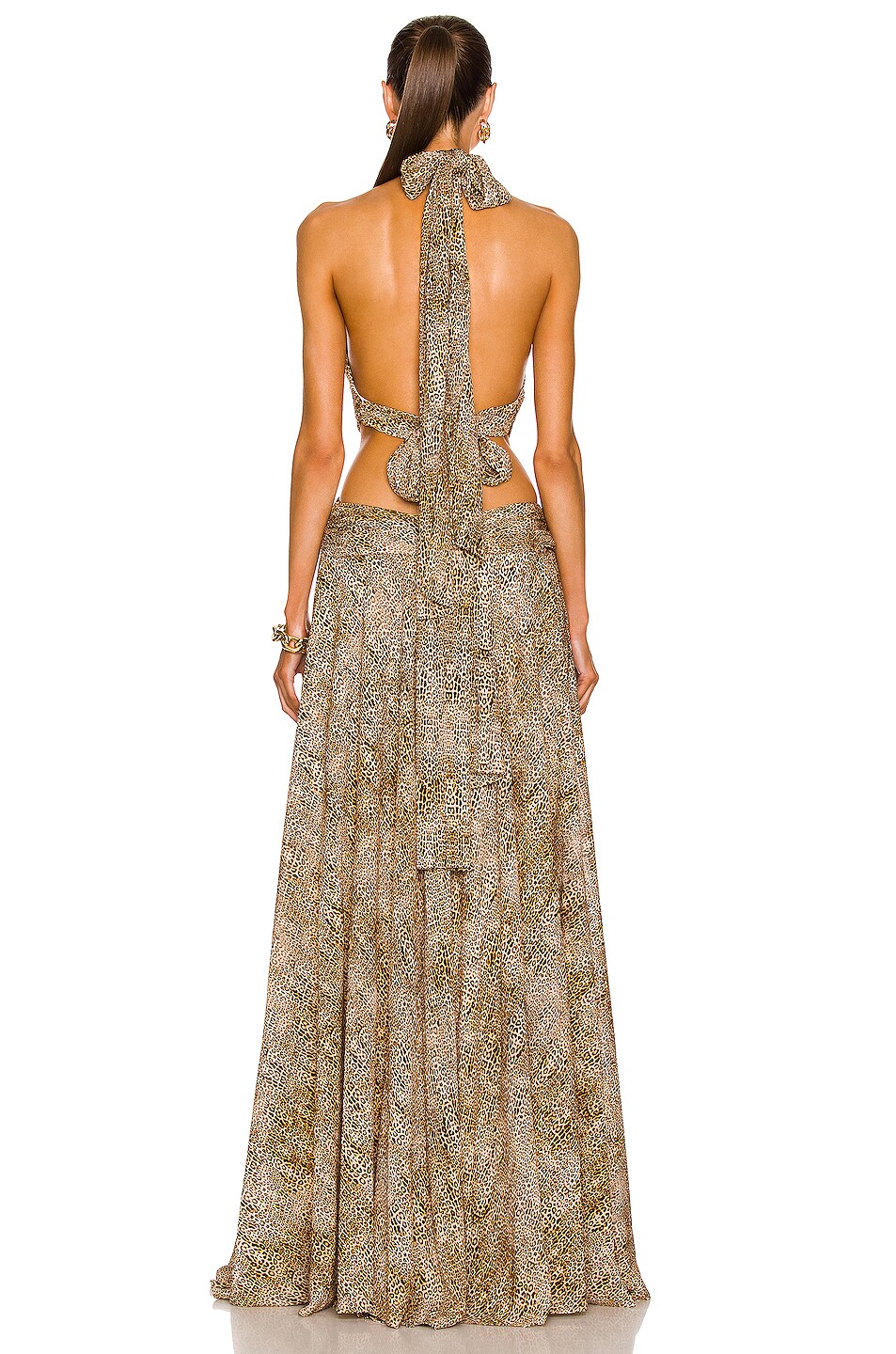 Alexis Aaliyah Maxi Dress in Animal Print FWRD