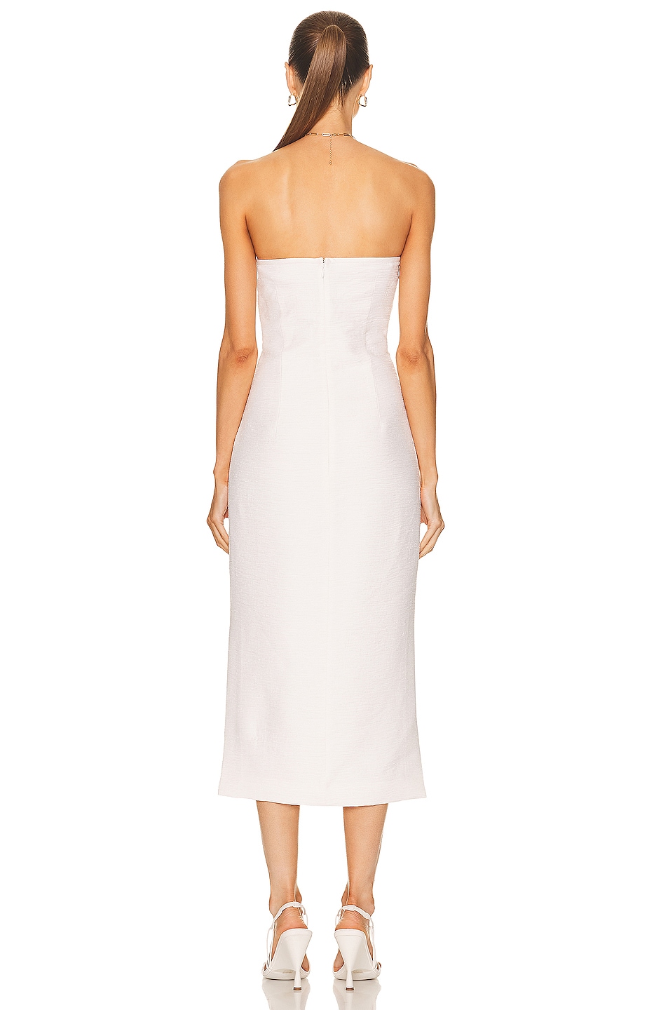 Alexis Romani Dress in White | FWRD