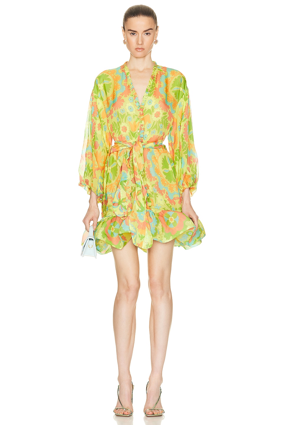 Image 1 of Alexis Analia Dress in Camellia Lime