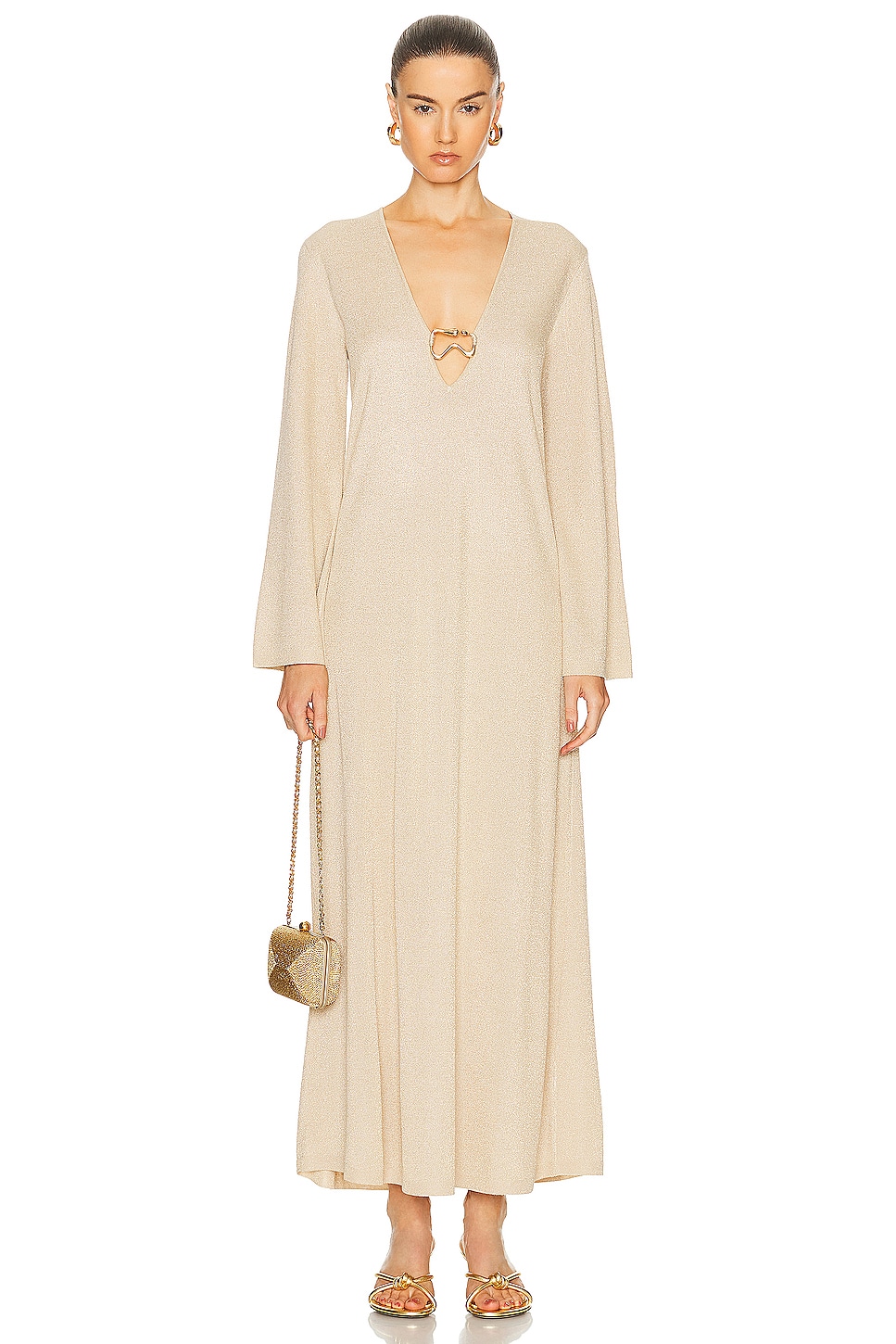 Image 1 of Alexis Valley Dress in Champagne