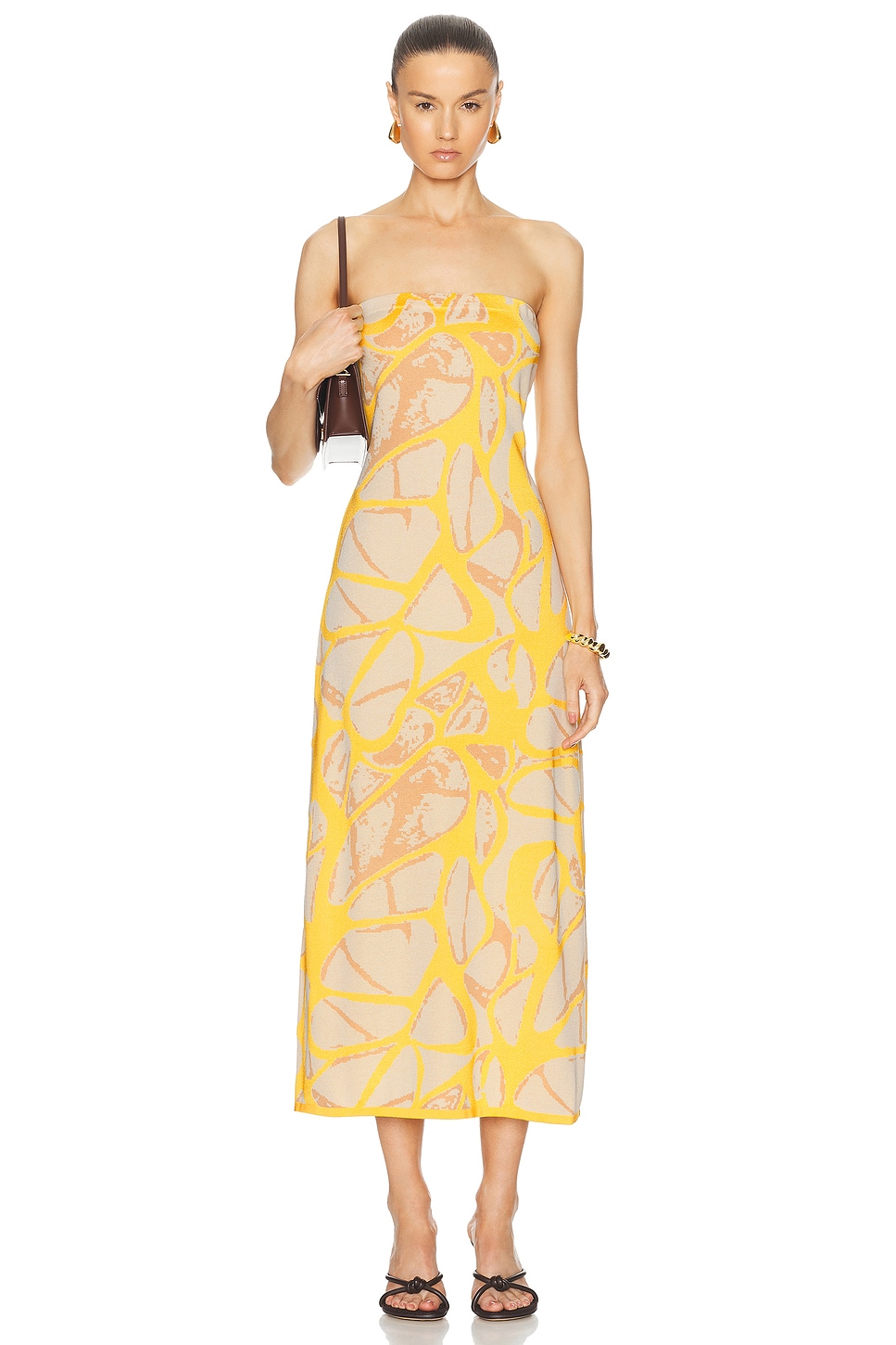 Pollie Dress in Lemon