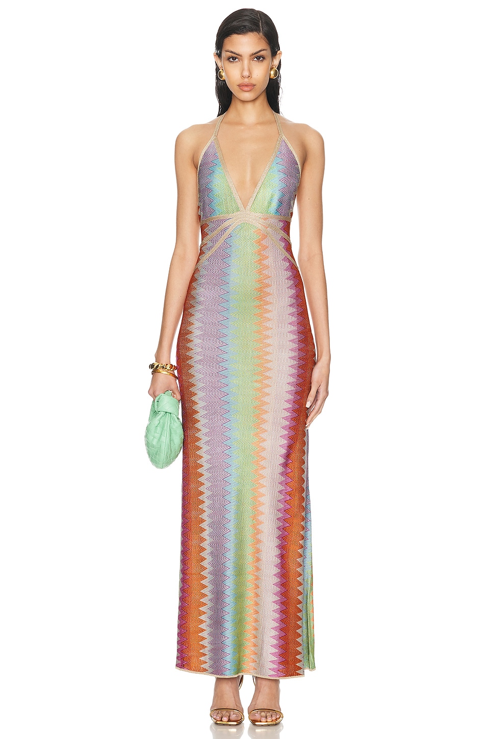 Shop Alexis Enna Dress In Multicolor