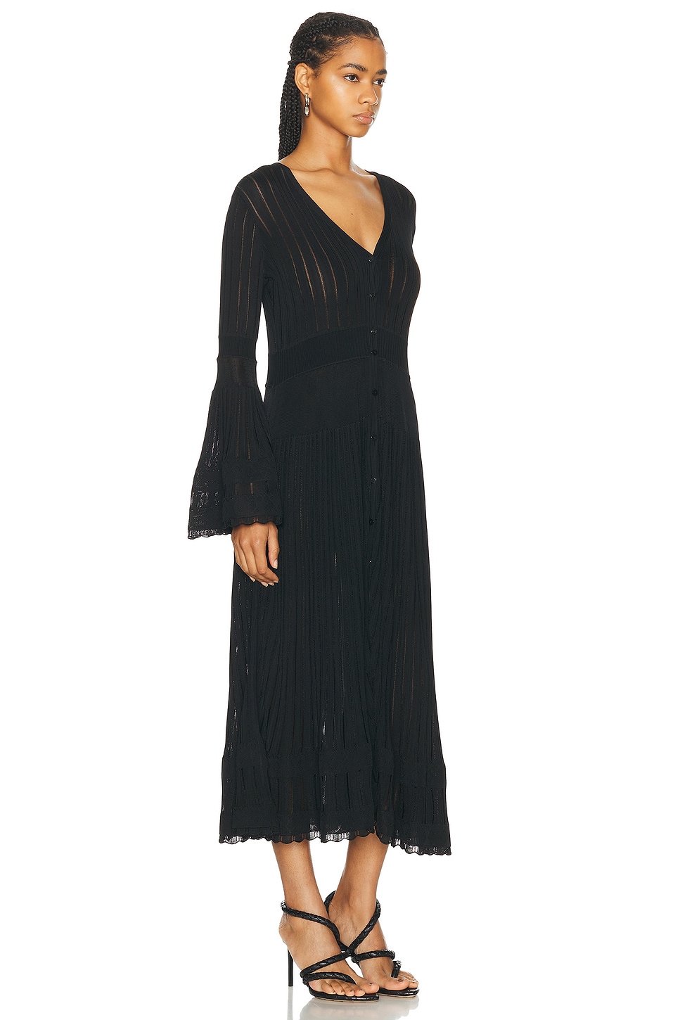 Shop Alexis Elio Dress In Black