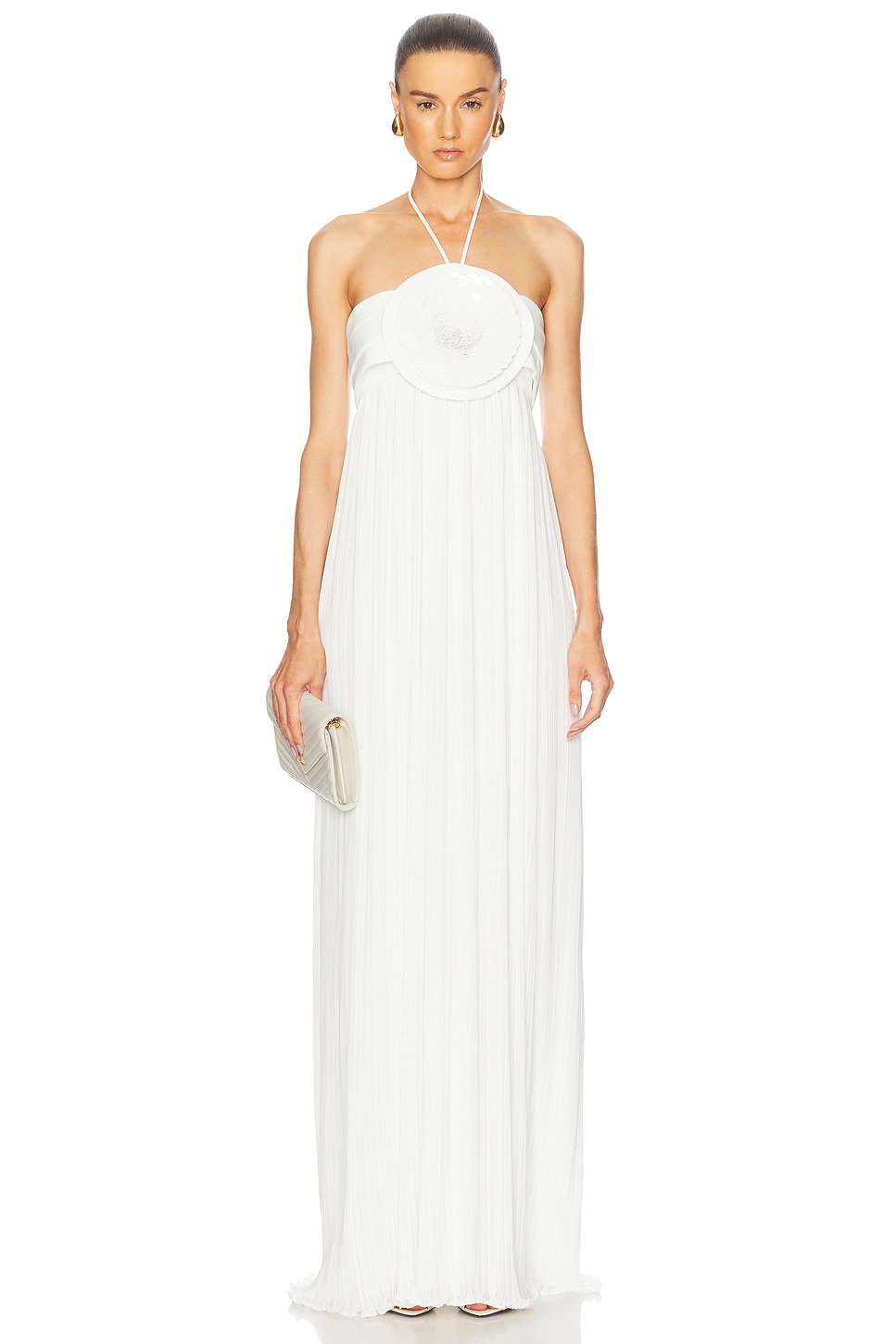 Image 1 of Alexis Mallorie Long Dress in White