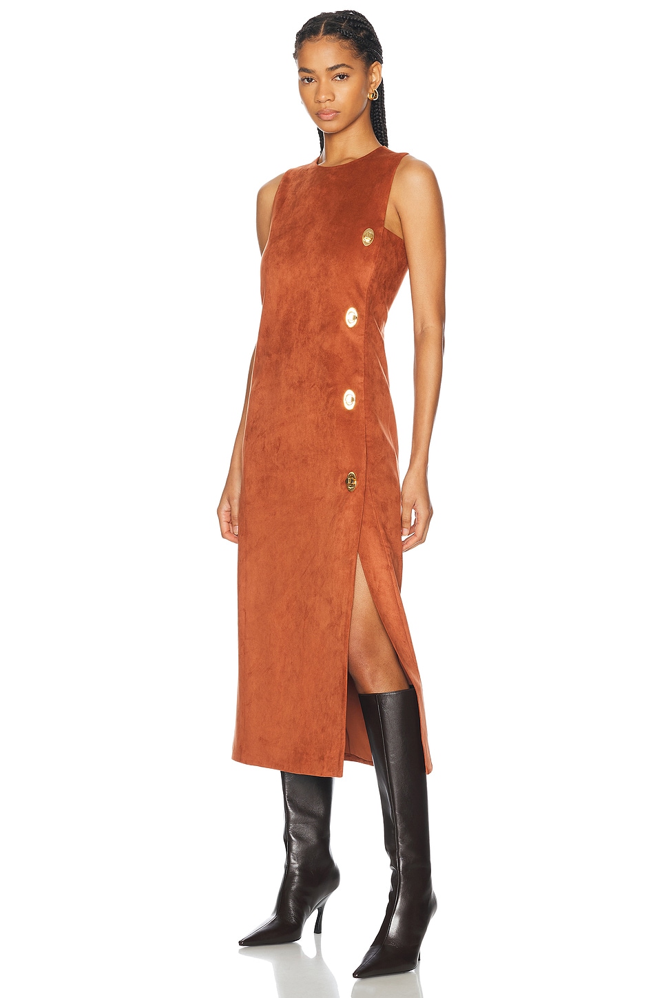 Kalita Midi Dress - Thumbnail 4