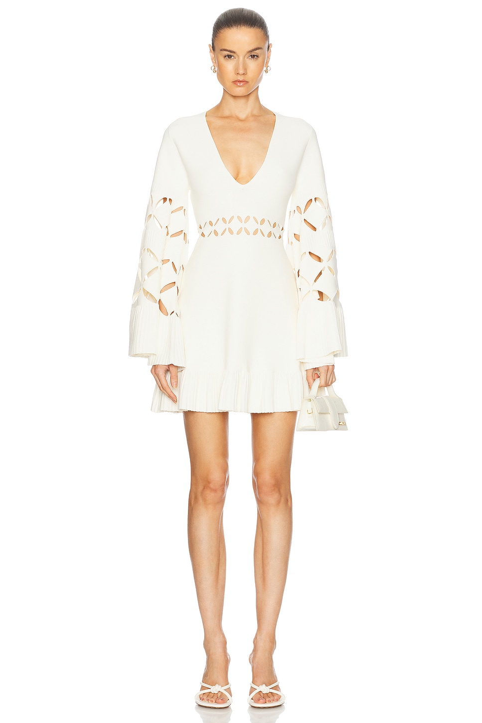 Image 1 of Alexis Linden Mini Dress in Off White