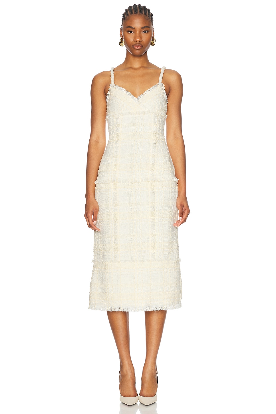 Vicci Dress in Ivory