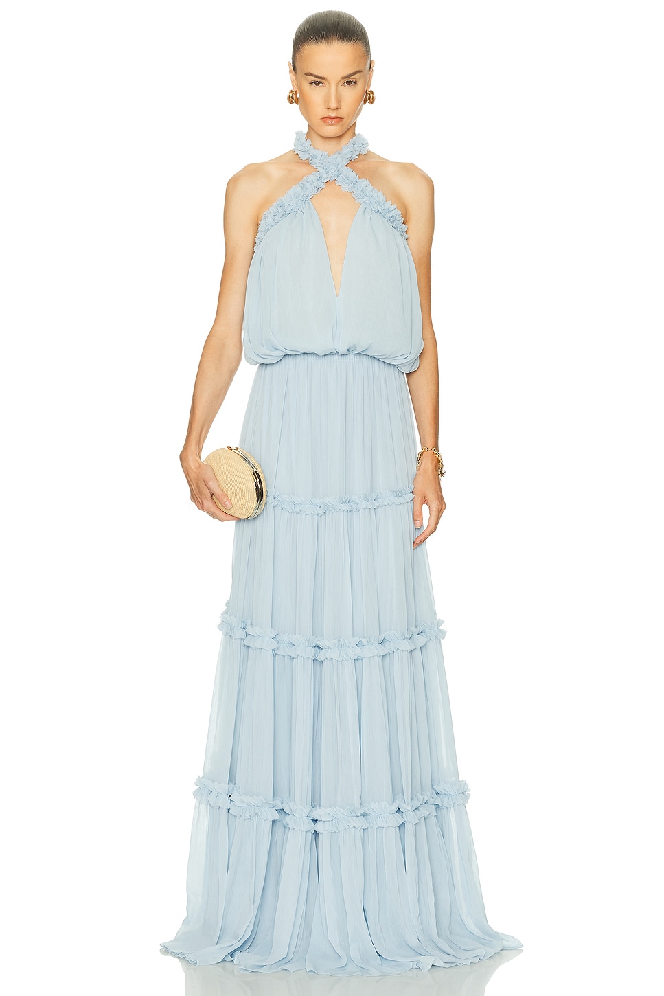 Image 1 of Alexis Izbelle Dress in Sky Blue
