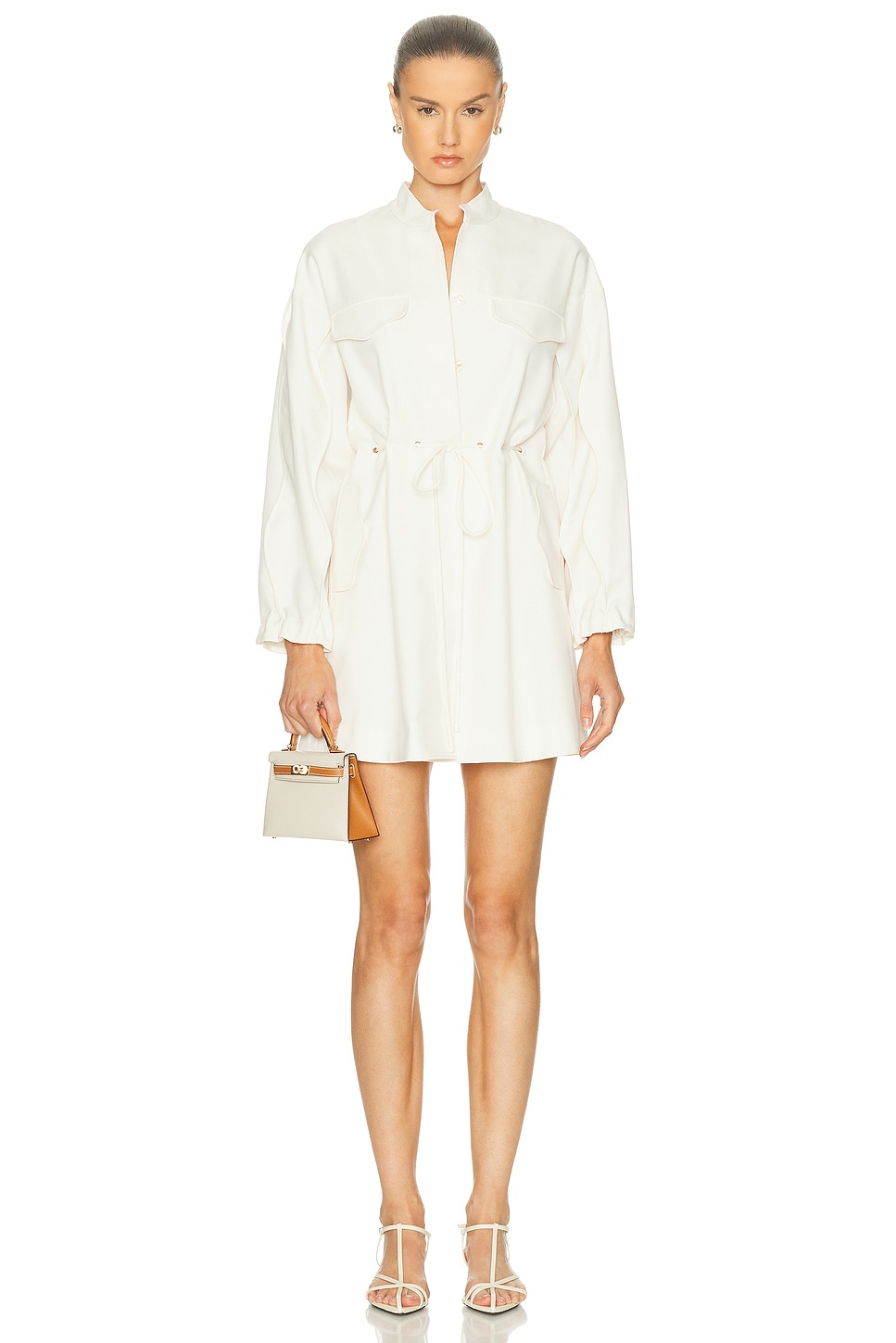 Alexis Miley Dress In White