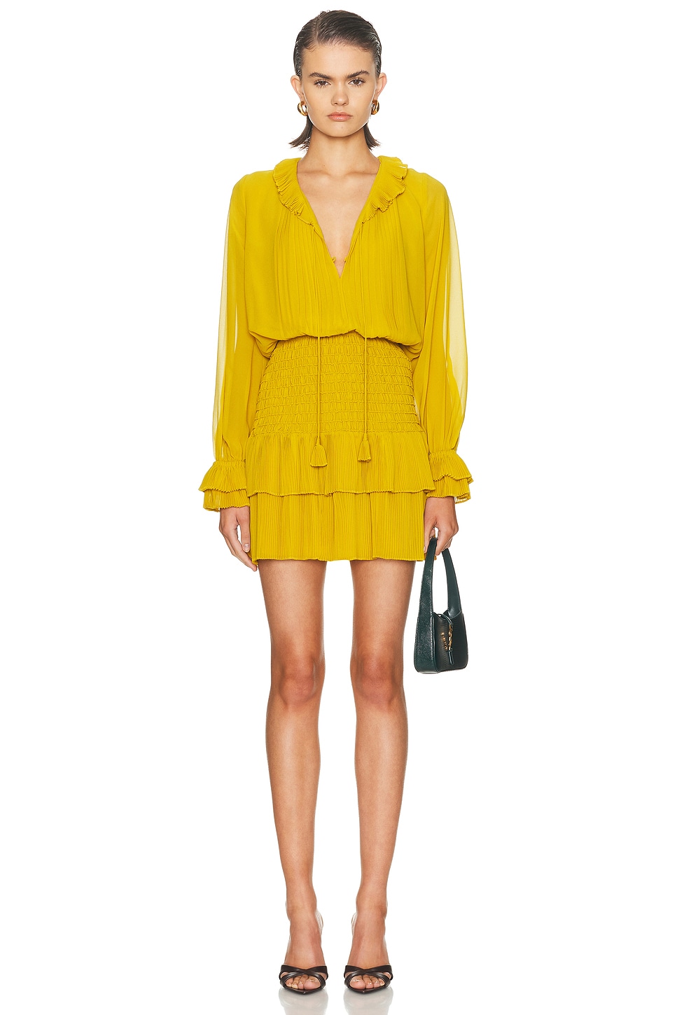 Image 1 of Alexis Sicily Dress in Saffron