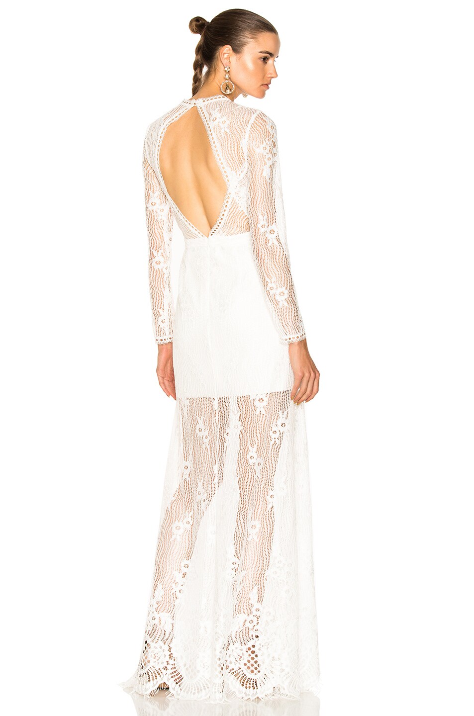 Image 1 of Alexis Rizer Long Dress in Off White