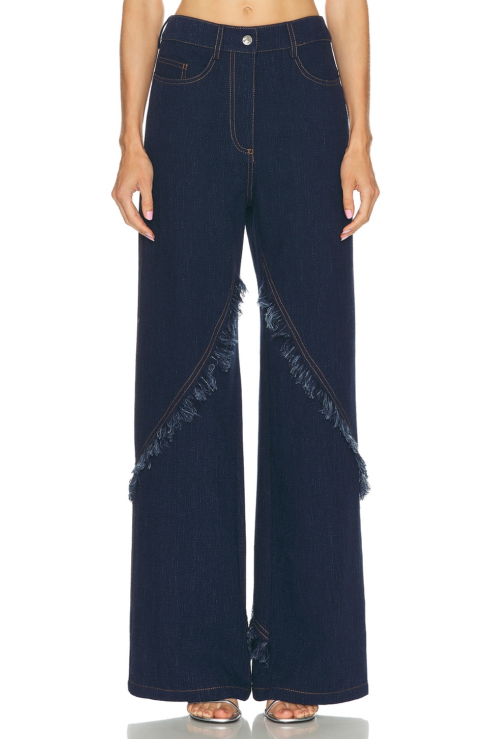 Image 1 of Alexis Braxten Straight Leg in Denim