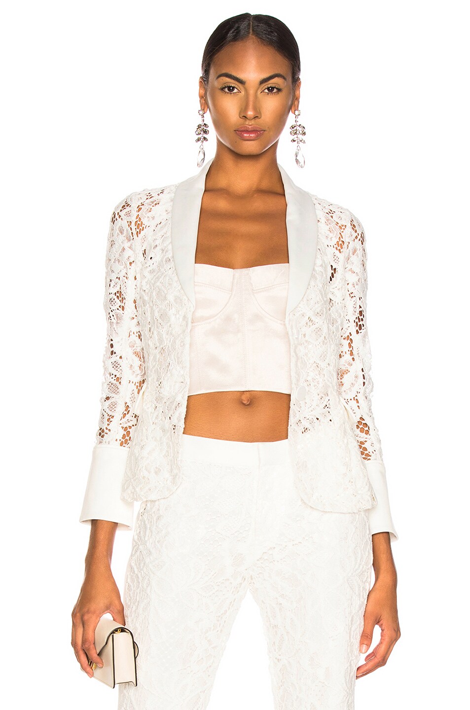 Image 1 of Alexis Bonis Jacket in Ivory Lace