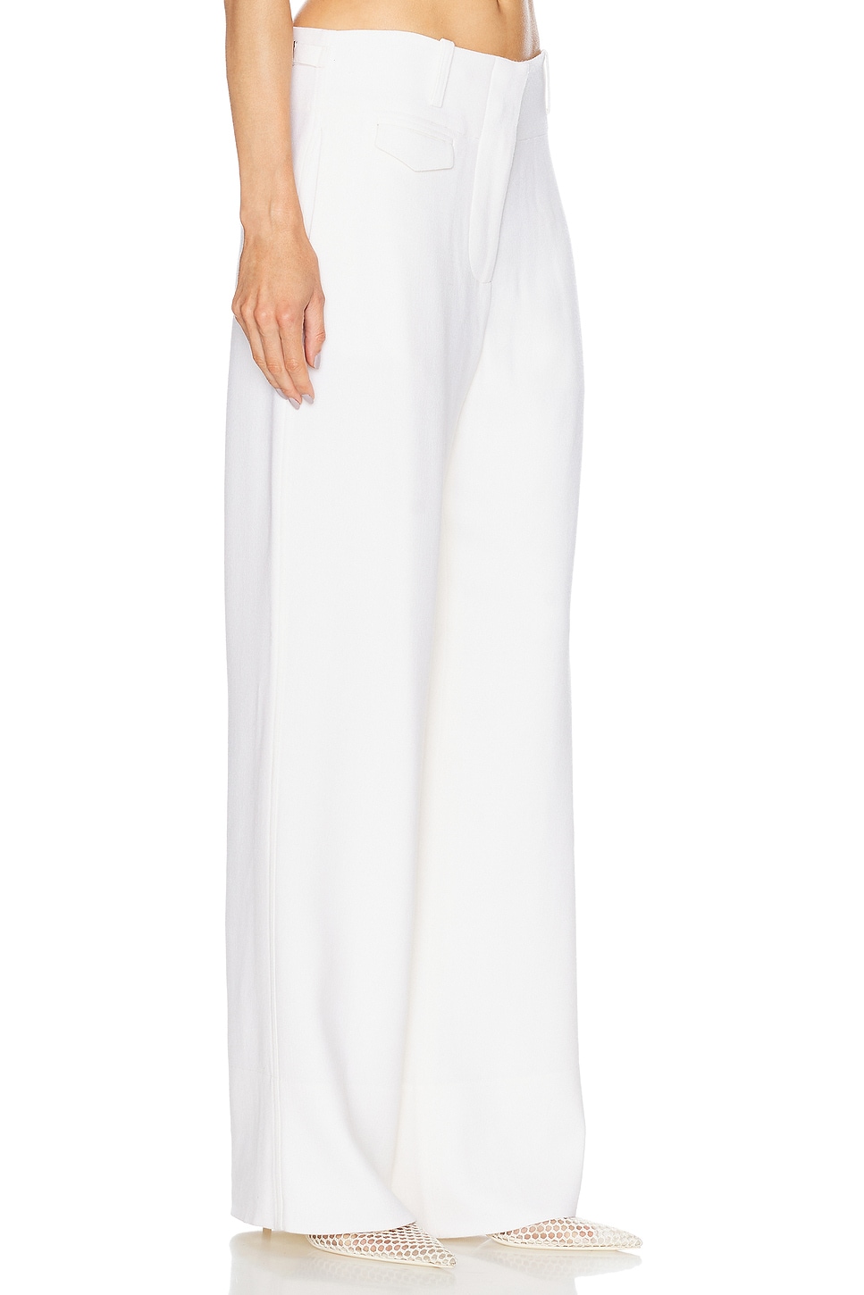 Shop Alexis Justen Pant In Pearl White