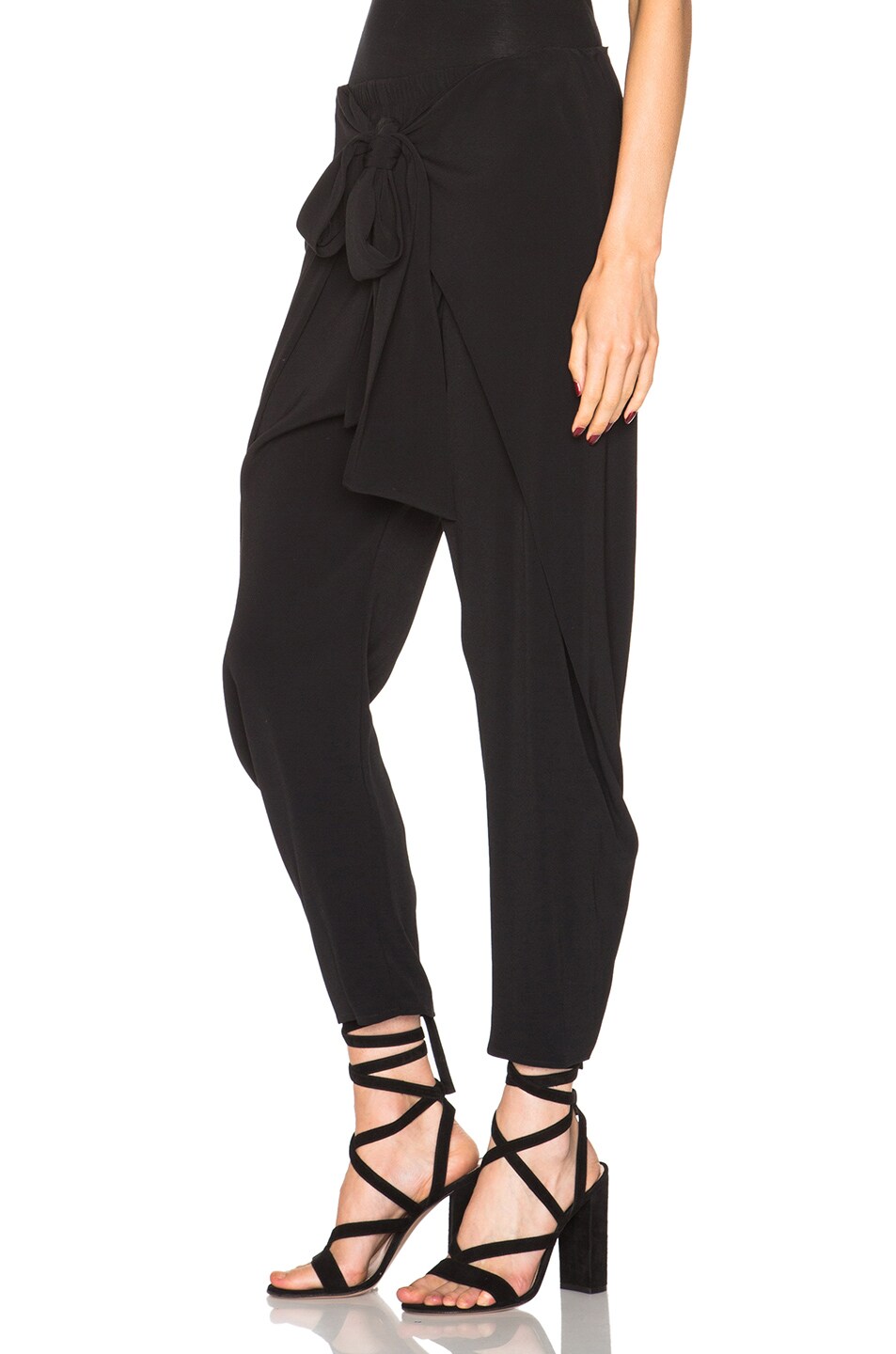 Alexis Nikos Crossover Pants in Black | FWRD