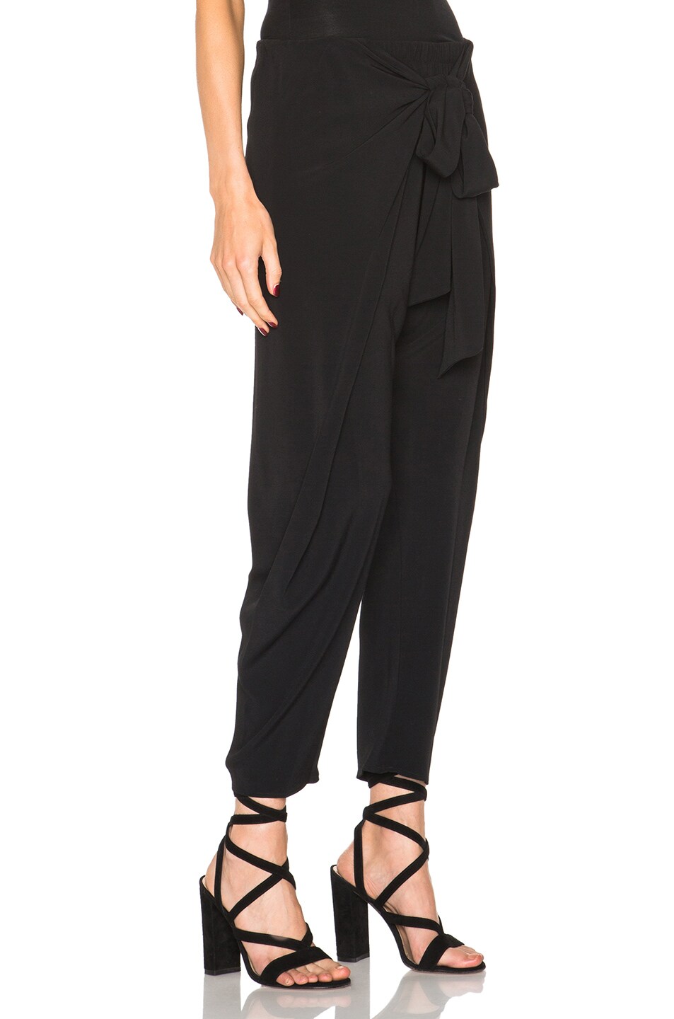 Alexis Nikos Crossover Pants in Black | FWRD