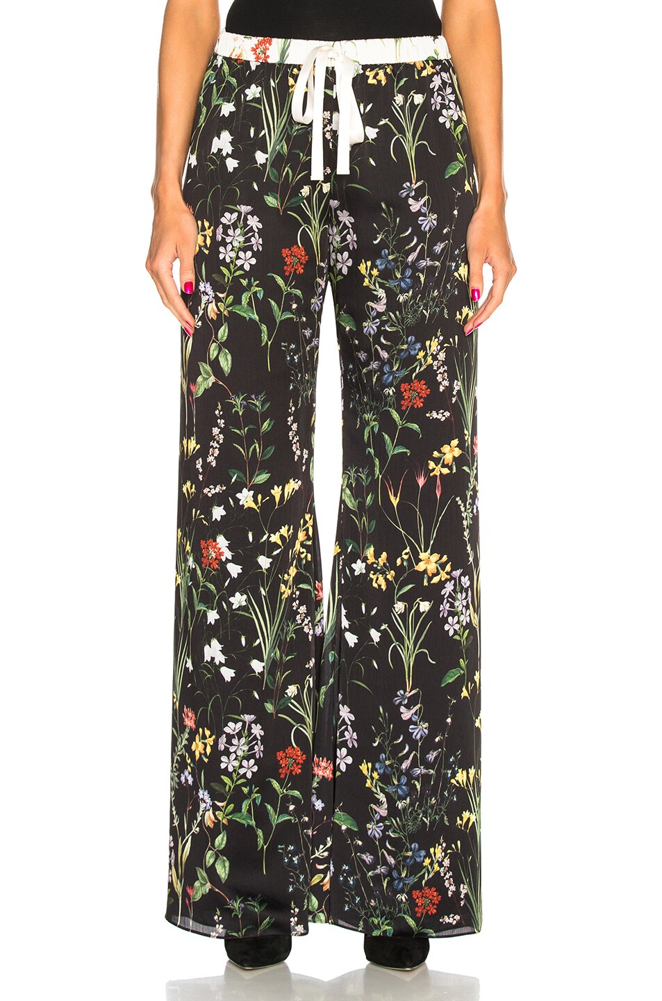 Image 1 of Alexis Pearson Pant in Botanical Black