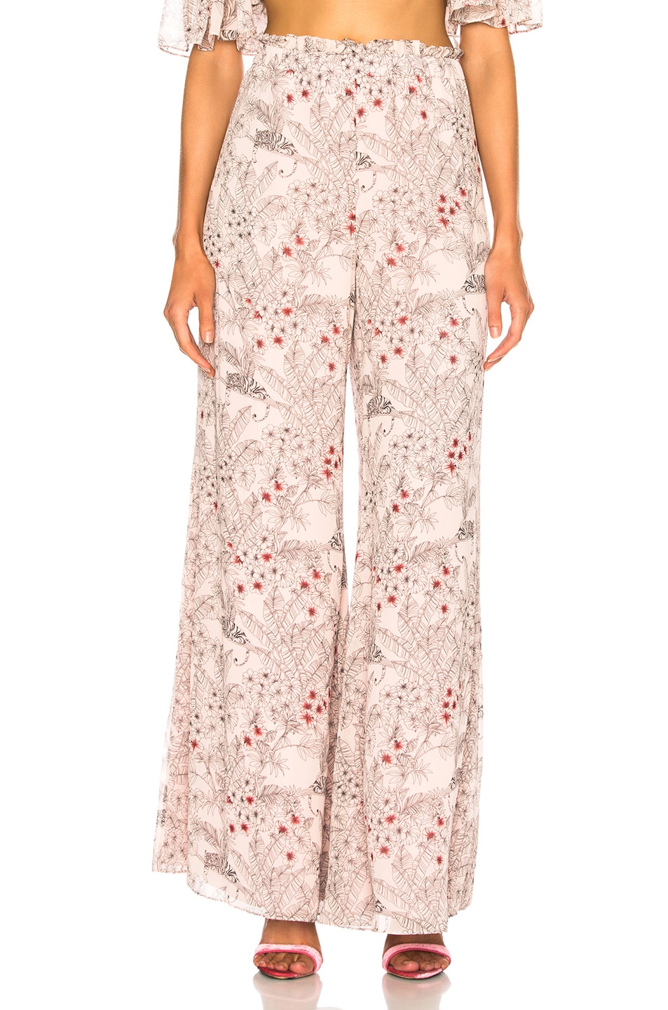 Image 1 of Alexis Zain Pant in Misty Rose