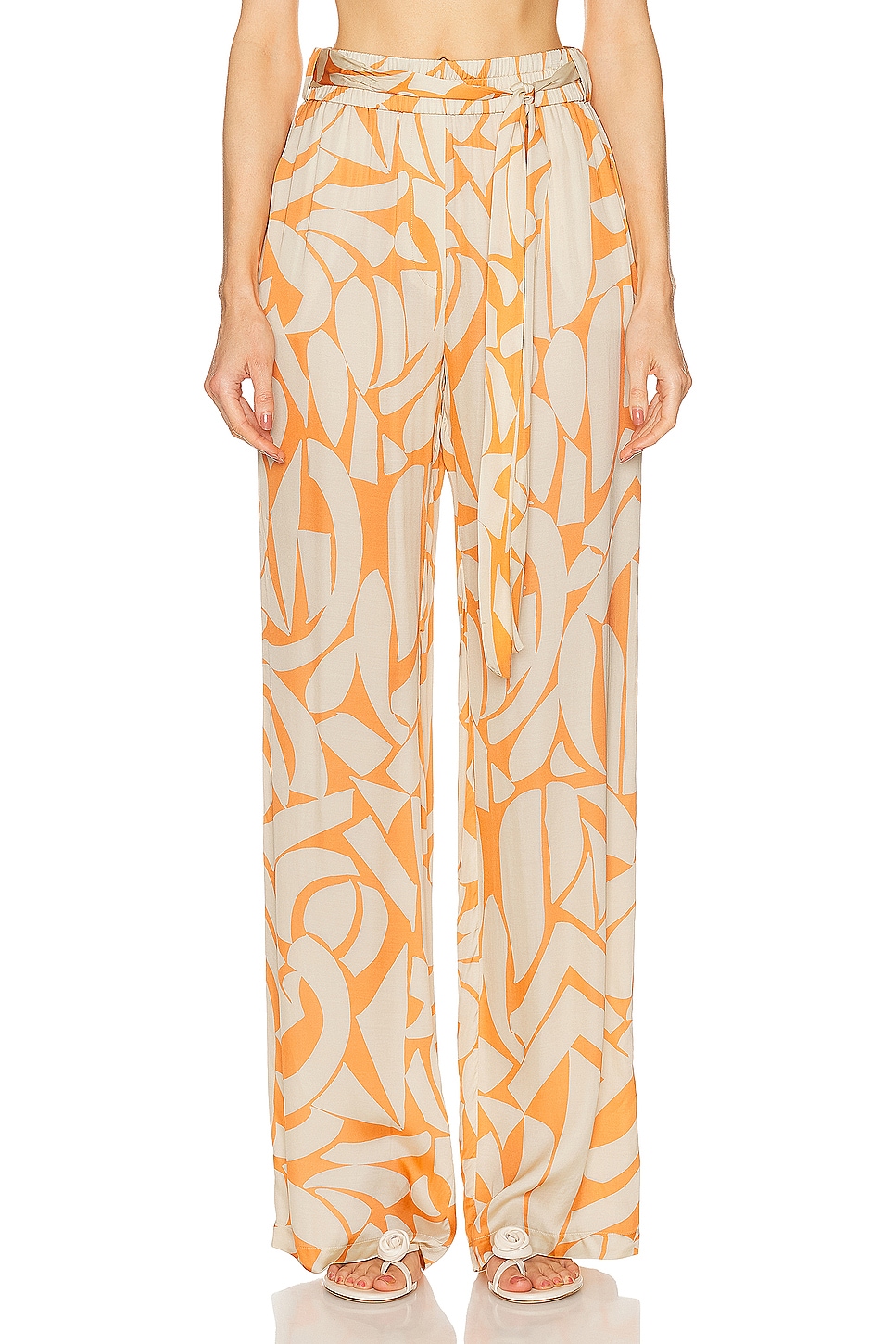 Image 1 of Alexis Cassell Pant in Melon Mirage
