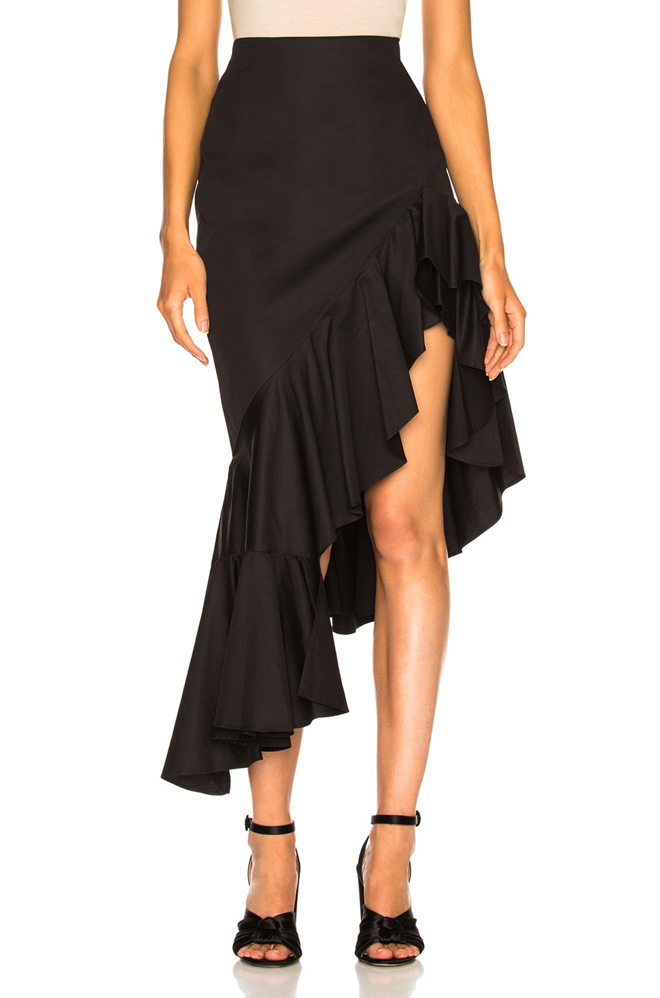 Image 1 of Alexis Cameo Skirt in Black