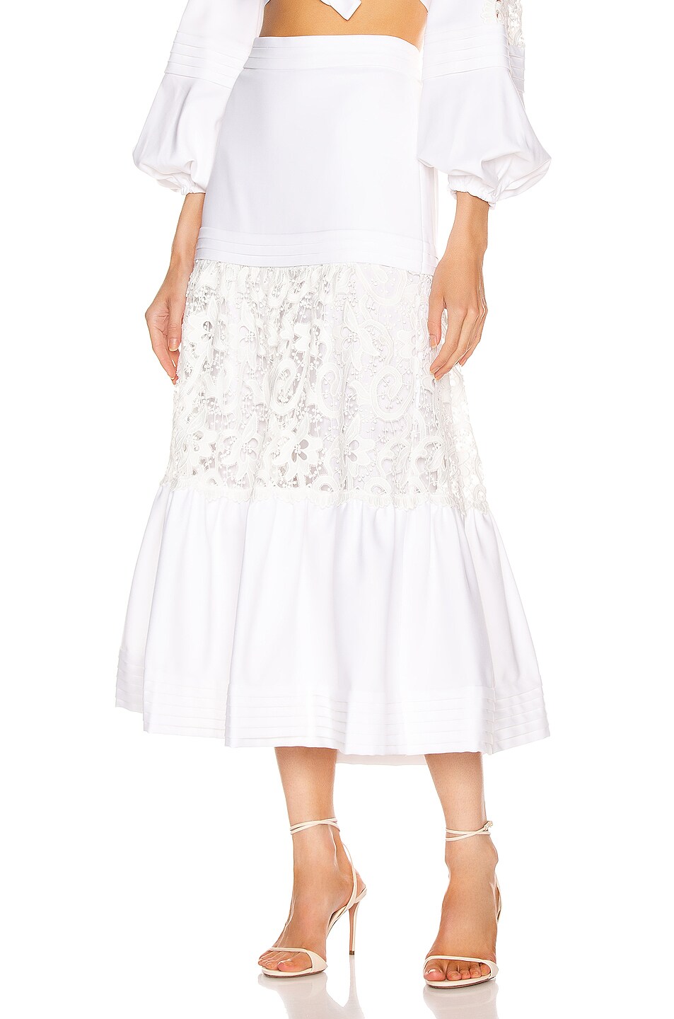 Image 1 of Alexis Gwenda Skirt in White